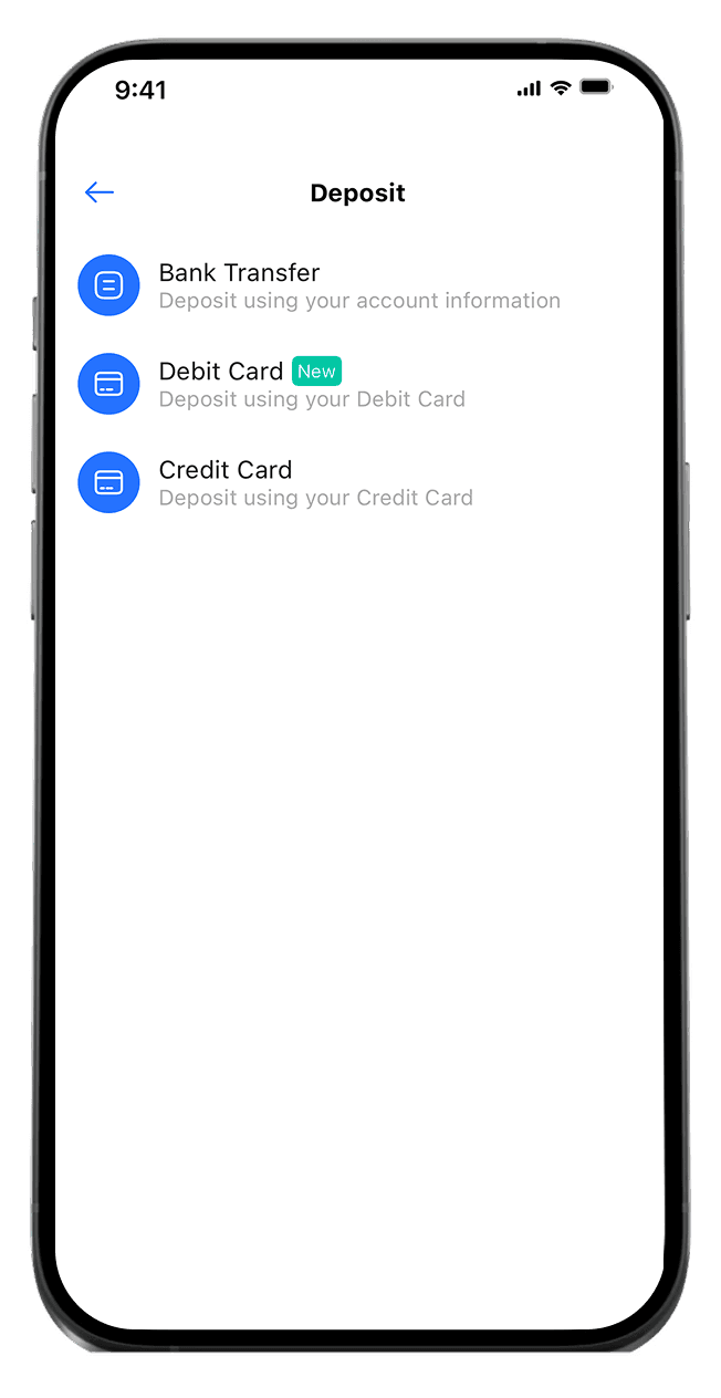 Open Your Account
