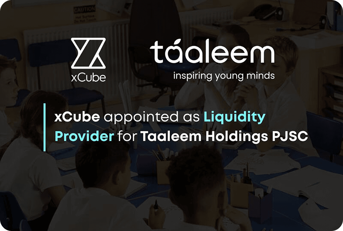 xCube appointed as Liquidity Provider for Taaleem Holdings PJSC