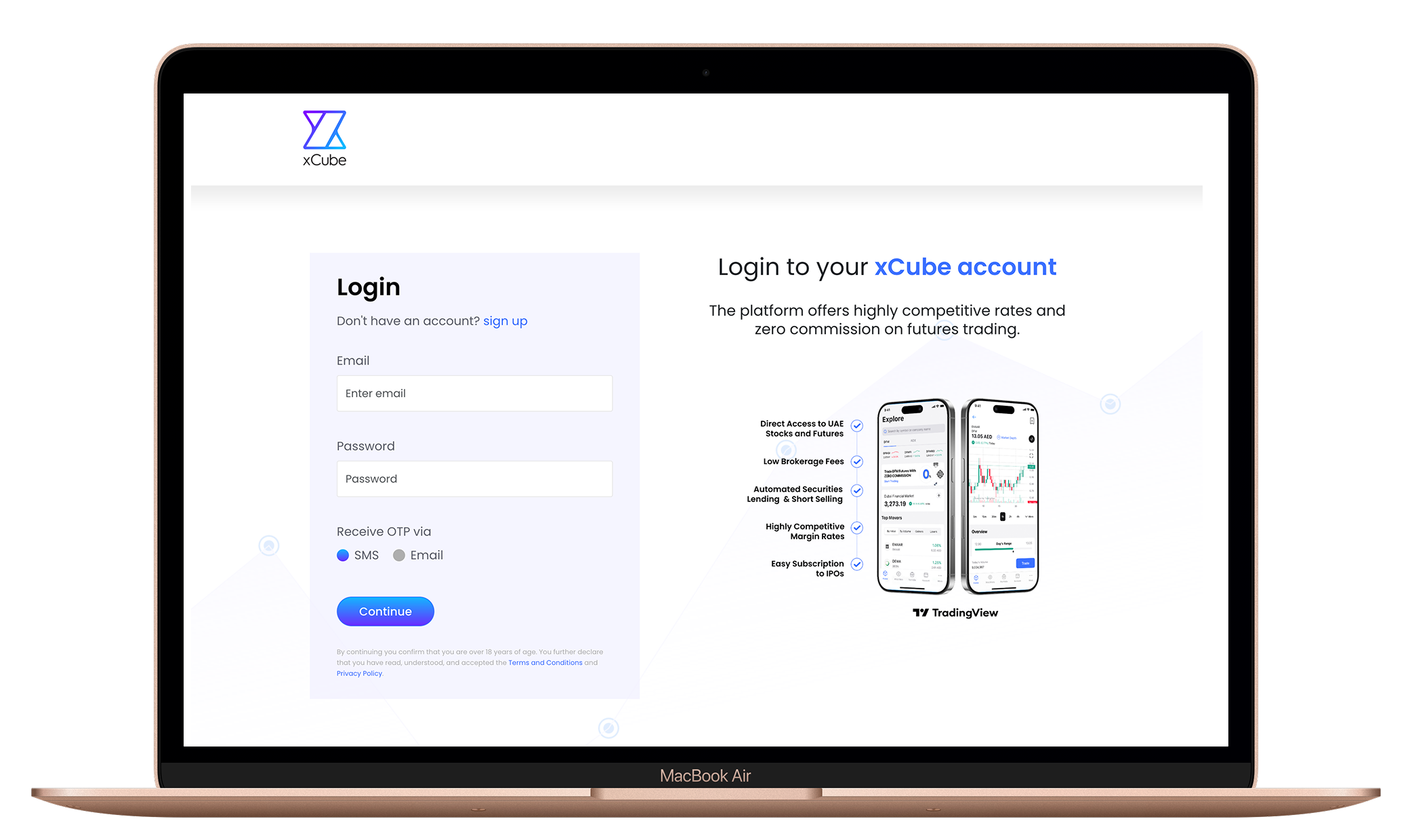 Log in